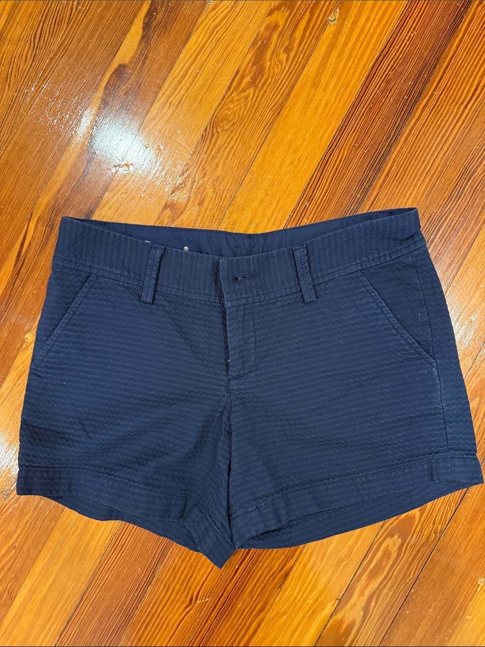 Lilly Pulitzer Callahan textured Navy Shorts